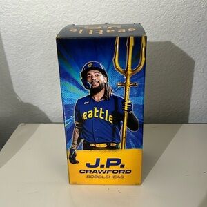 New J.P. Crawford Seattle Mariners Bobblehead Figurine MLB New in Box